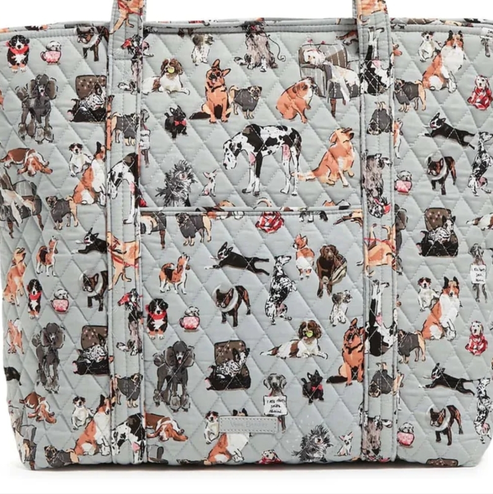 Vera Bradley tote. Dog show